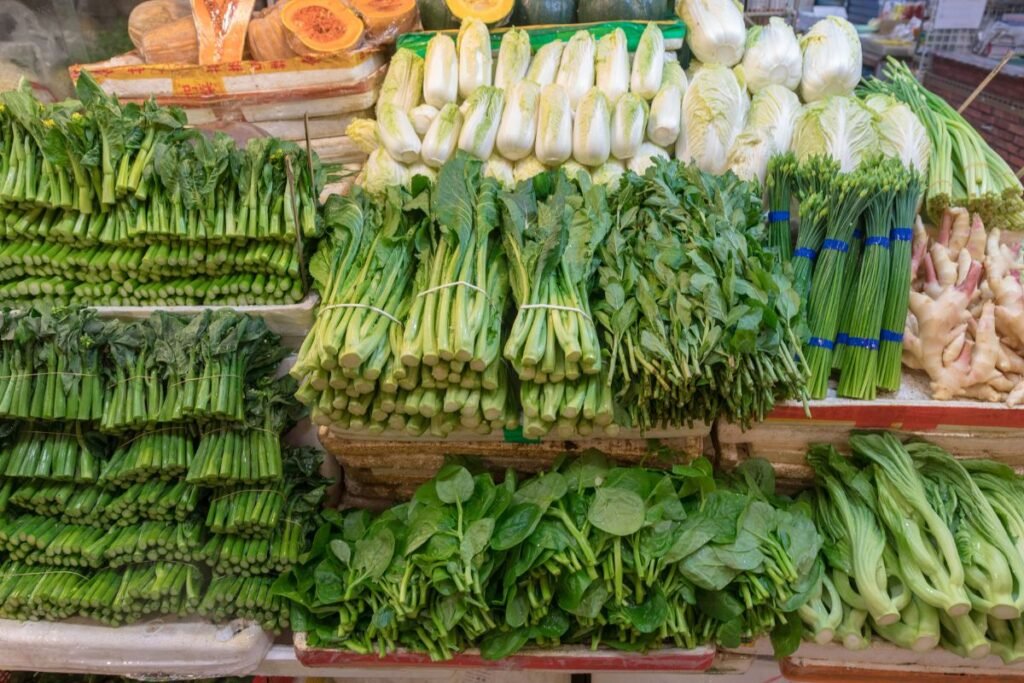 Leafy Greens Polyhouse Farming